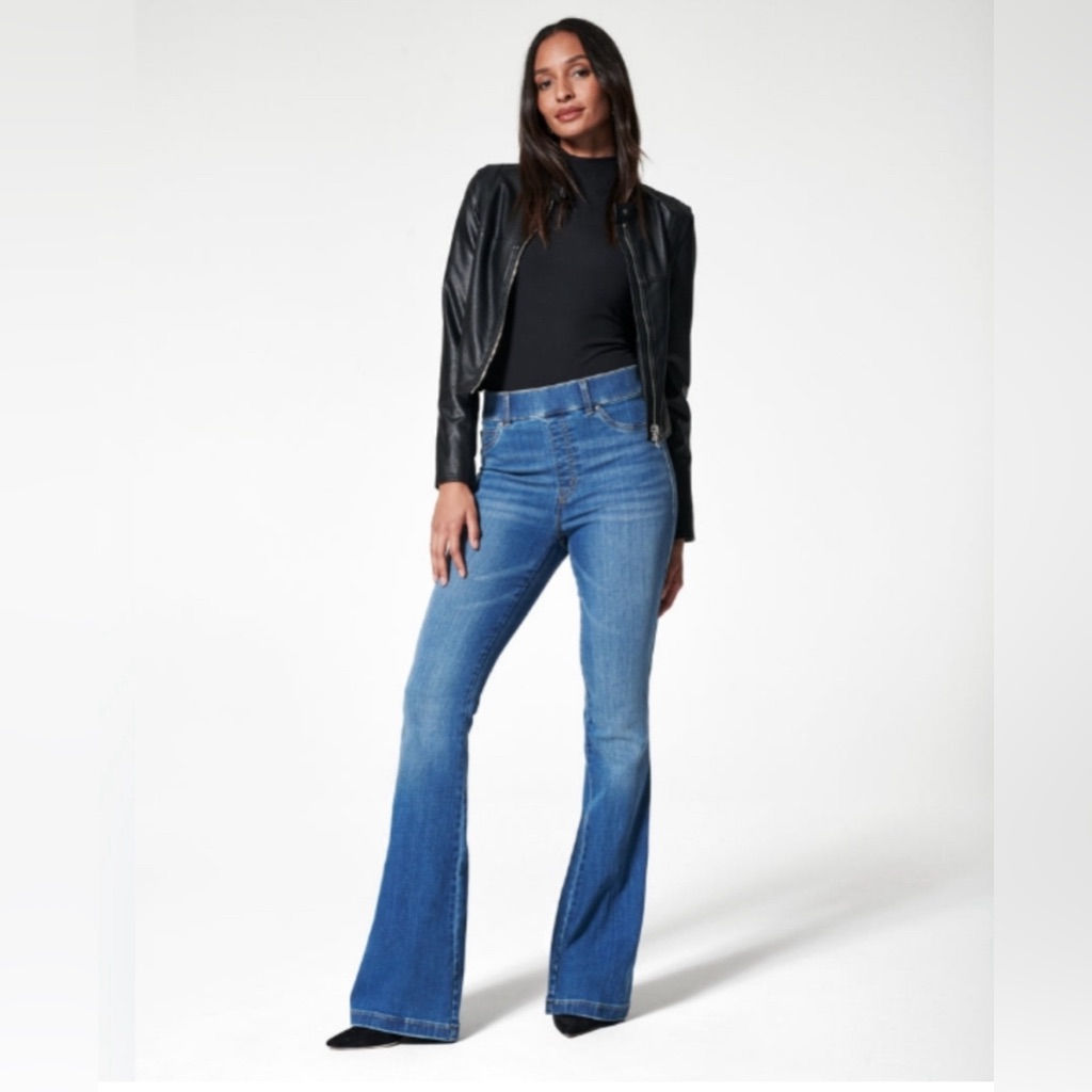 Spanx  Flare Jeans In Vintage Indigo  Size Medium